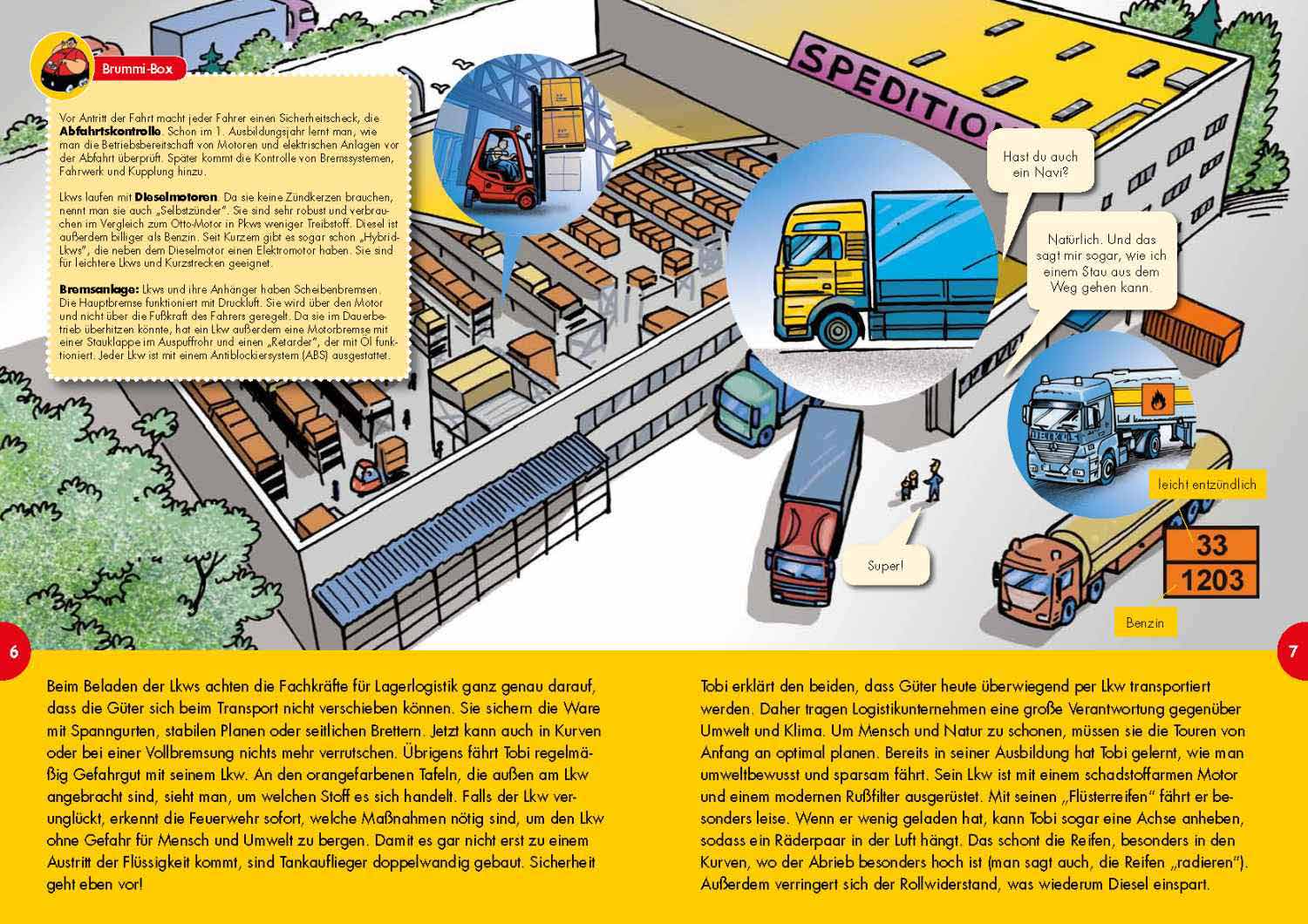 Lkw, Transport & Co: Seiten 6-7