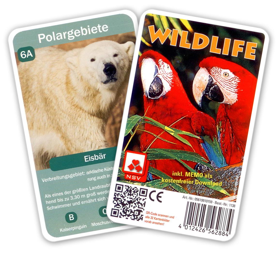 Wildlife: Titel und Beispielblatt