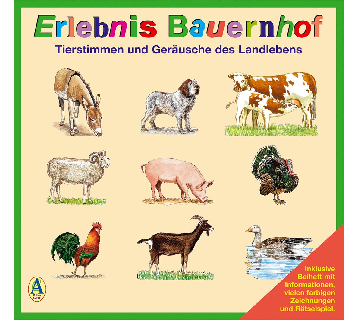 Lern-CD: Erlebnis Bauernhof