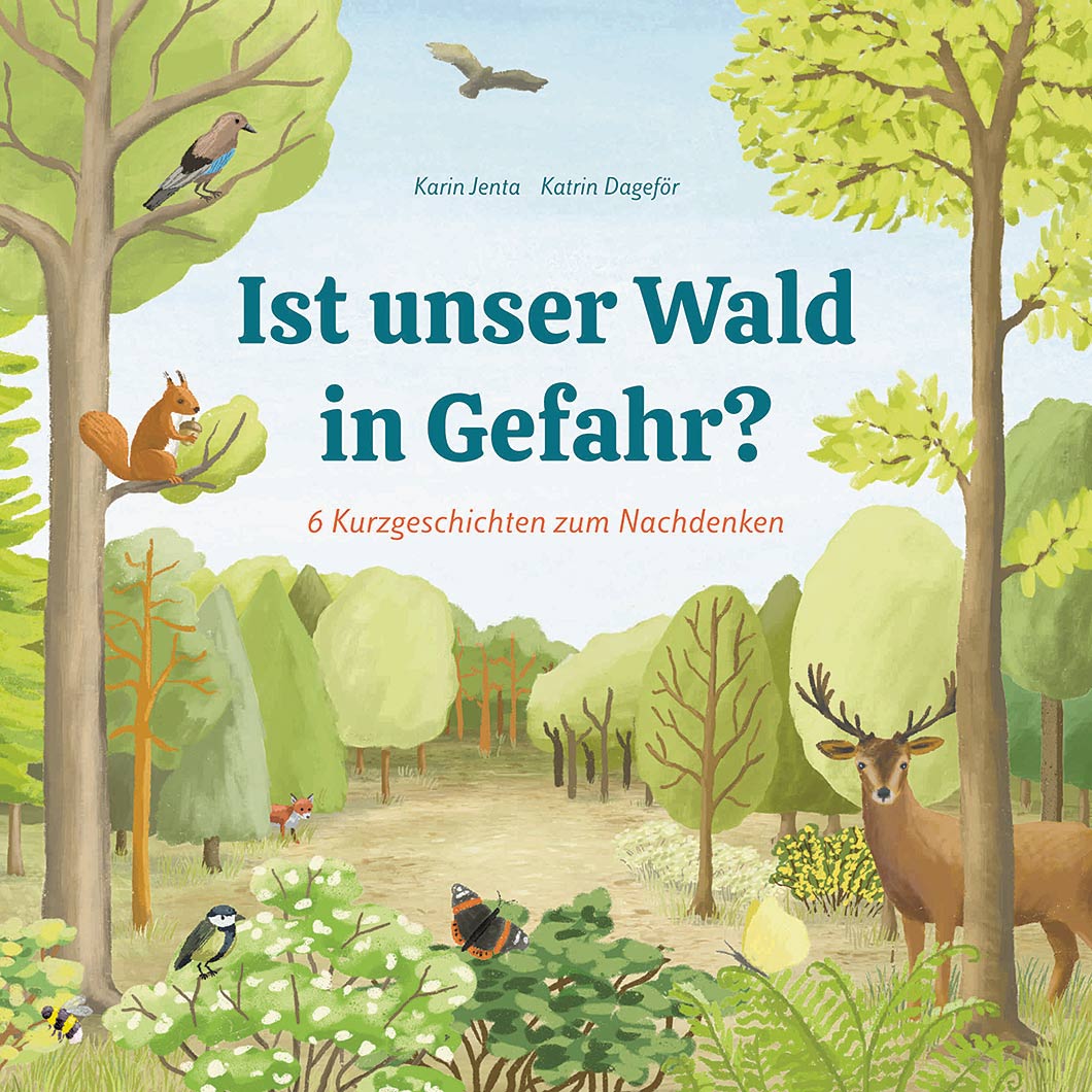 Bilderbuchbroschüre "Ist unser Wald in Gefahr?": Titel